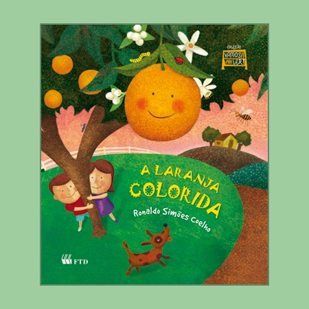A laranja colorida