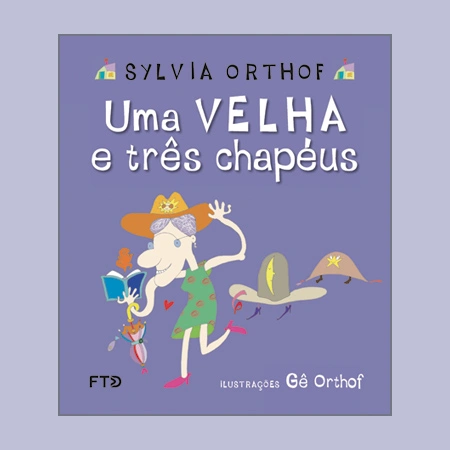 Uma velha e três chapéus