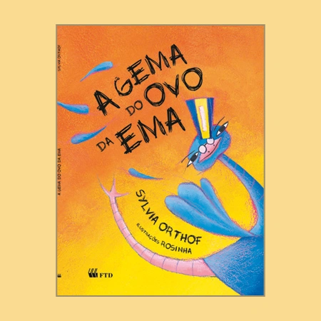 A gema do ovo da ema